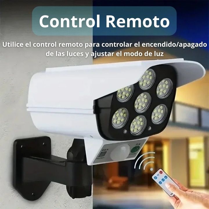 LÁMPARA SOLAR CON SENSOR DE MOVIMIENTO