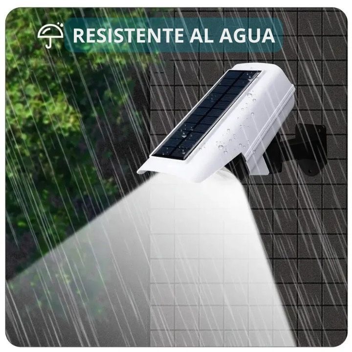 LÁMPARA SOLAR CON SENSOR DE MOVIMIENTO