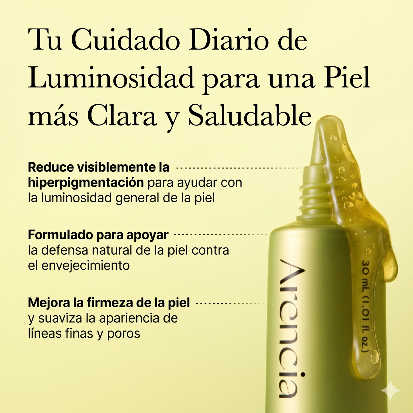 Arencia Shot Iluminador Vitamina C (30ml)