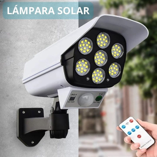 LÁMPARA SOLAR CON SENSOR DE MOVIMIENTO