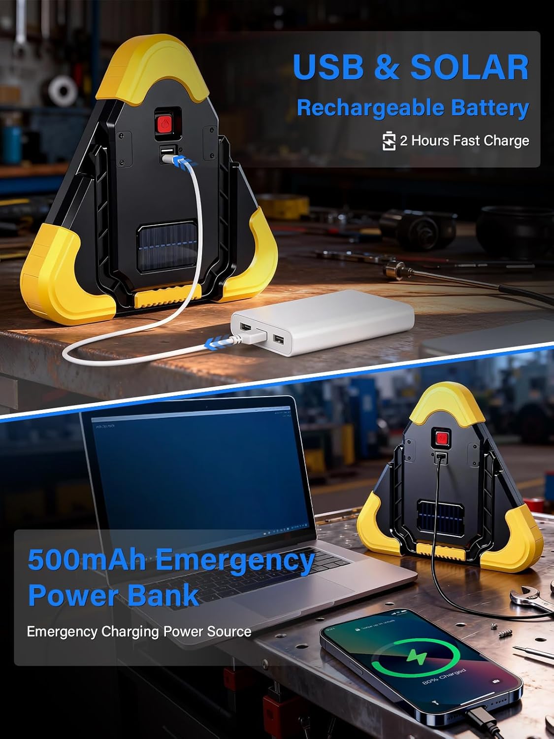 Triángulo de Seguridad Vial 30cm