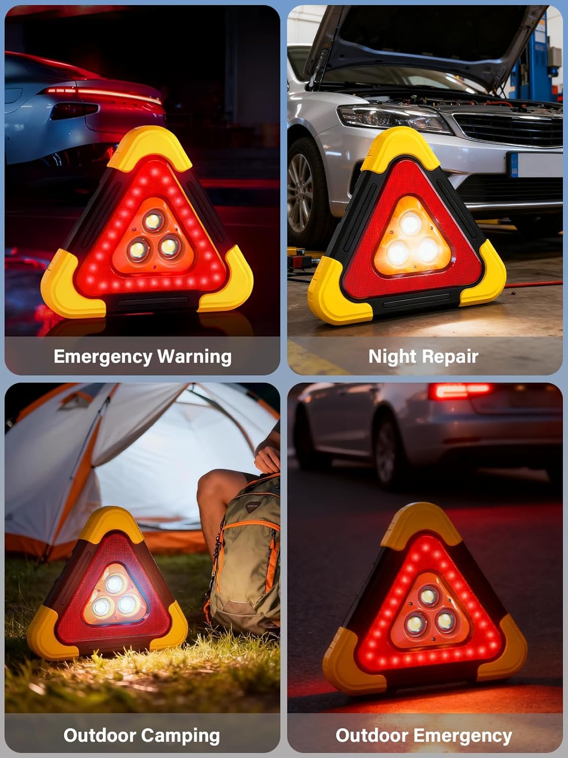 Triángulo de Seguridad Vial 30cm