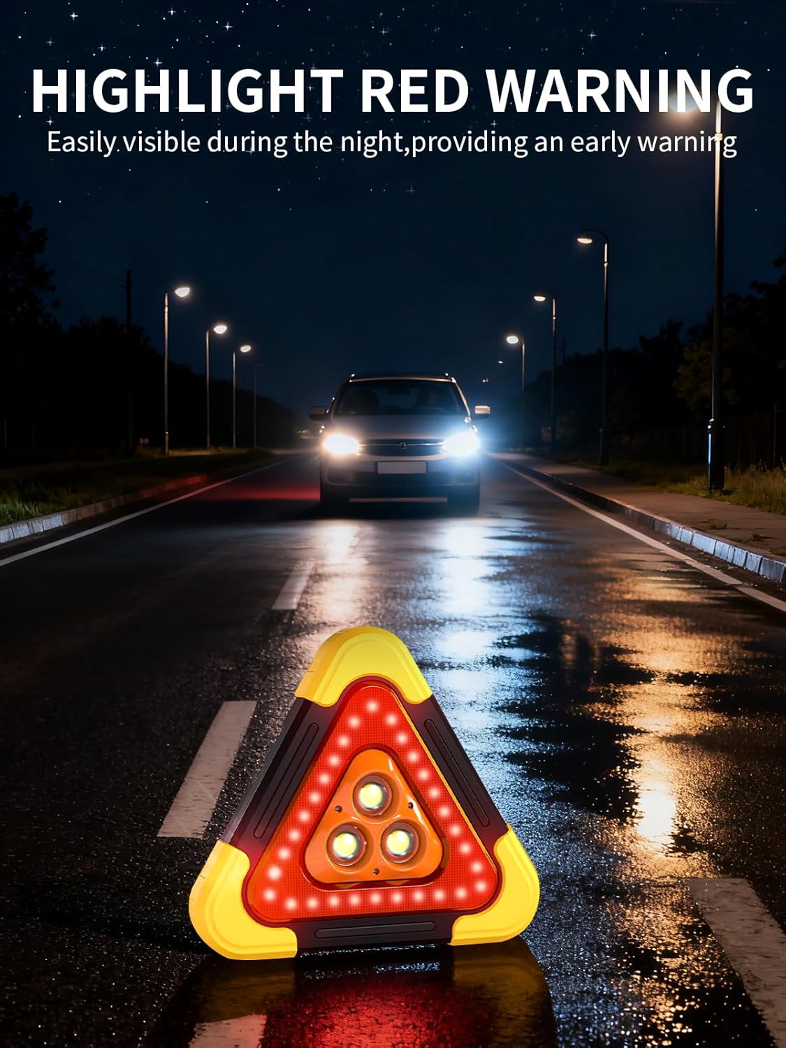 Triángulo de Seguridad Vial 30cm